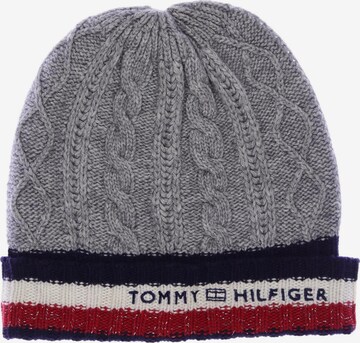 TOMMY HILFIGER Hut oder Mütze One Size in Grau: predná strana