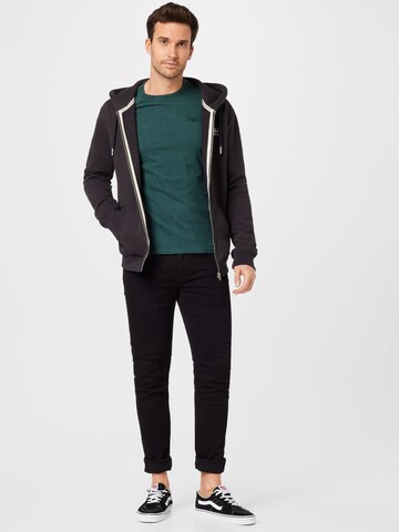 Superdry Sweatjacke in Schwarz