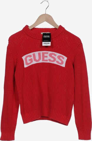 GUESS Sweater & Cardigan in XL in Red: front