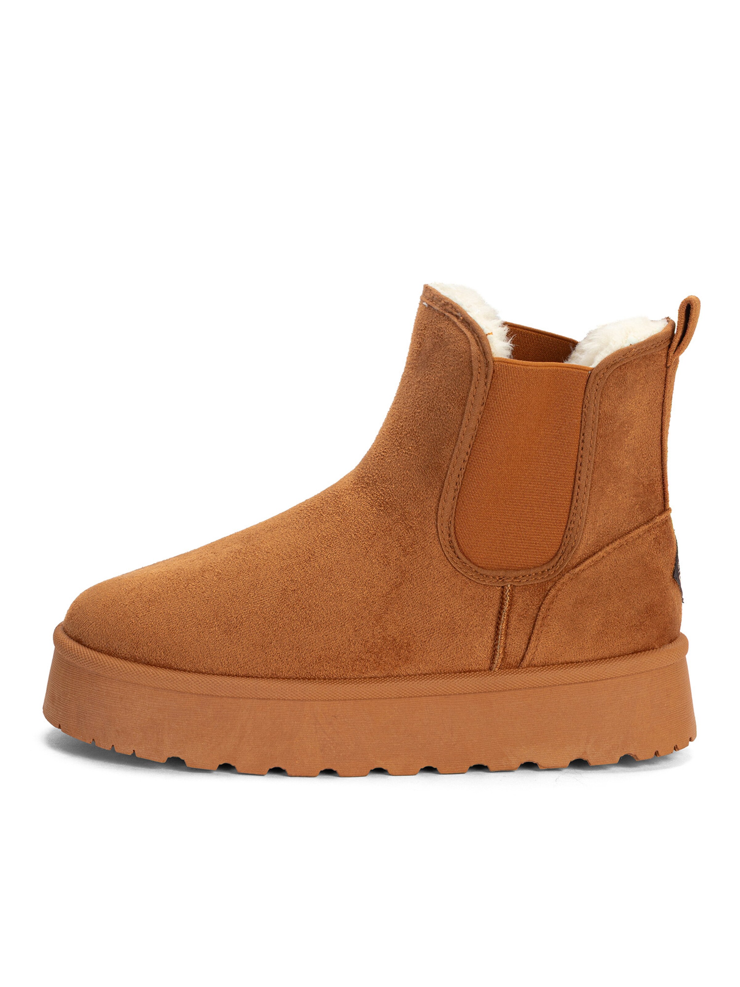 Cizme 'SALOME' de la Island Boot pe maro: față