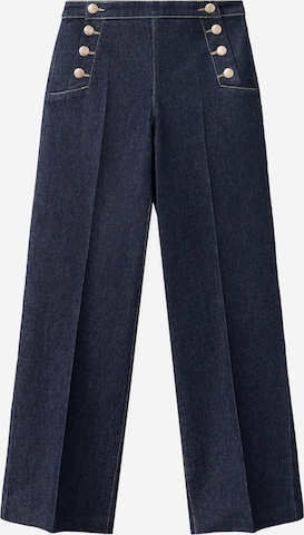 MANGO Wide Leg Farkut värissä sininen: etupuoli