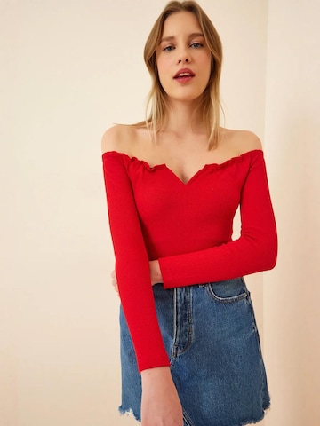 Happiness İstanbul Shirt in Rood