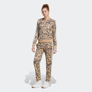 ADIDAS SPORTSWEAR Tracksuit in Beige: front
