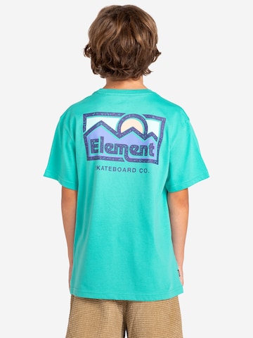 ELEMENT Funkční tričko 'SUNUP' – zelená: přední strana
