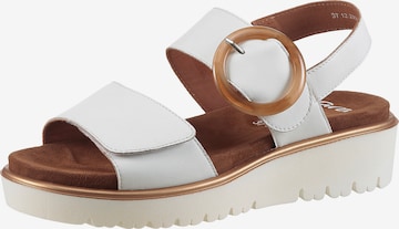 ARA Sandale in Weiß: Vorderseite