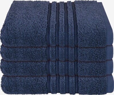 SCHIESSER Handtücher 'Milano' in dunkelblau, Produktansicht