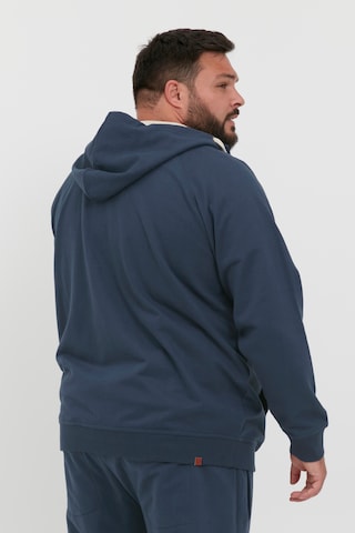 Blend Big Zip-Up Hoodie 'SPEEDY' in Blue