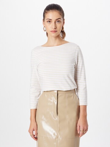 comma casual identity Shirt in Beige: predná strana