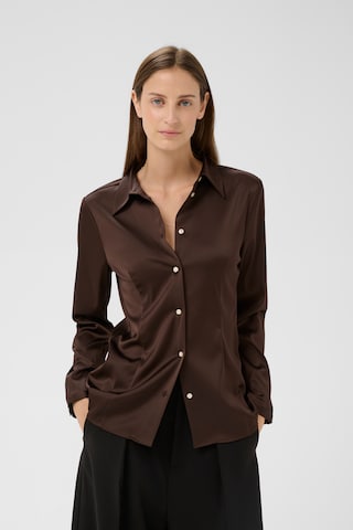 InWear Blouse in Brown: front