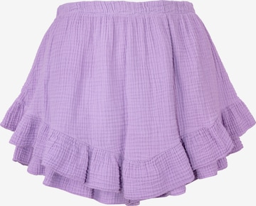 Jupe Seasons of April en violet : devant