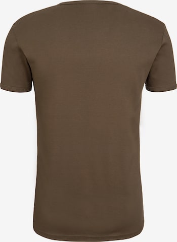 LOGOSHIRT Shirt in Bruin
