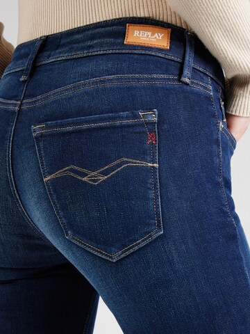 Coupe slim Jean 'NEW LUZ' REPLAY en bleu