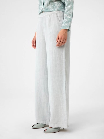 DIMI Wide leg Pants 'Weite Damen Leinenhose' in Grey