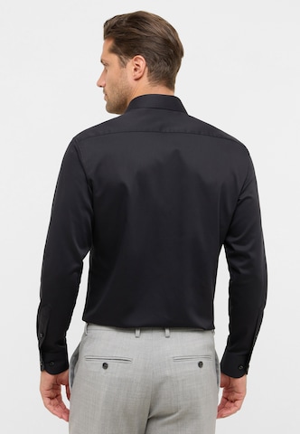 ETERNA Regular fit Zakelijk overhemd in Zwart