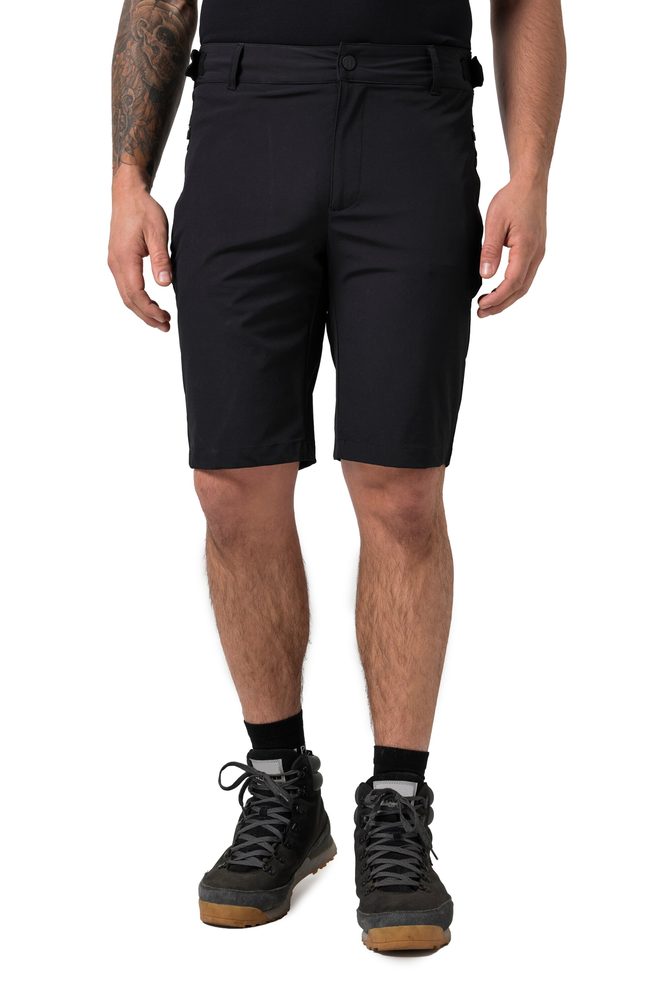 JAY-PI Slimfit Broek in Zwart: voorkant