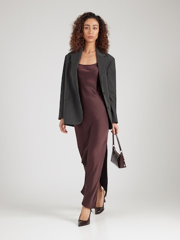 Samsøe Samsøe Večerna obleka 'SUNNA' | rjava barva