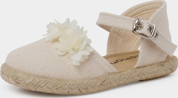 Pisamonas - Sandalias en beige: frente