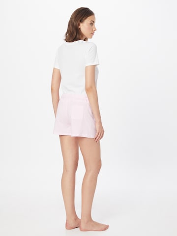 Lauren Ralph Lauren Voľný strih Pyžamové nohavice - ružová