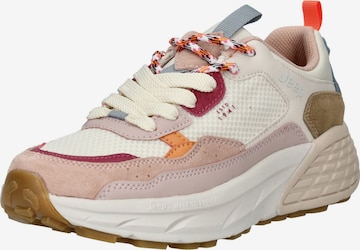 Jeep Platform trainers in Pink: front