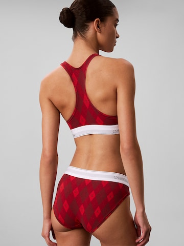 Calvin Klein Underwear Bralette Bra in Red