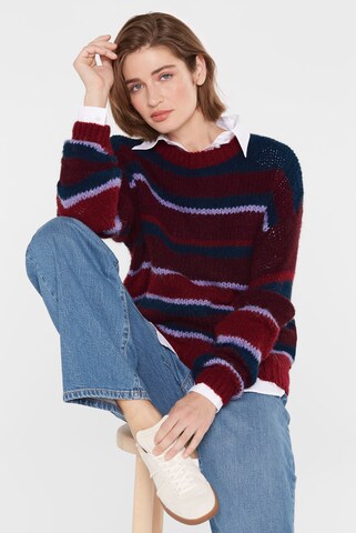 SENSES.THE LABEL Sweater in Red: front
