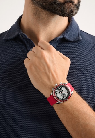 Montre à affichage analogique ' KEDGE ' NAUTICA en rouge : devant