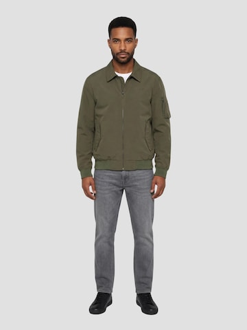 Schott NYC Between-Season Jacket in Green: front