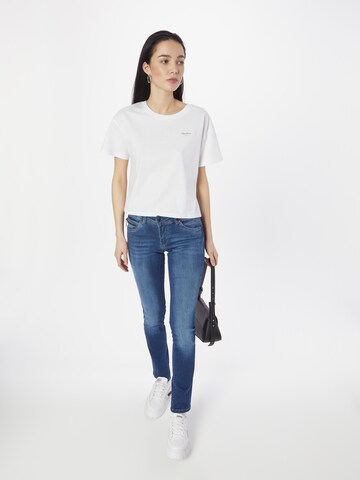 Pepe Jeans Тениска 'WIMANI' в бяло