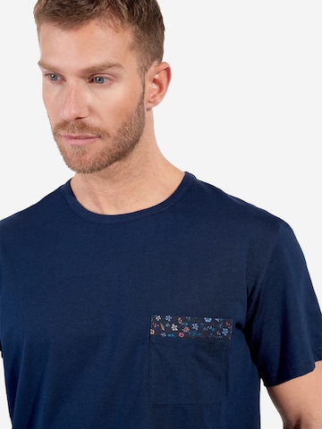 Pyjama court ' Broceliande Short Sleepwear ' HOM en bleu