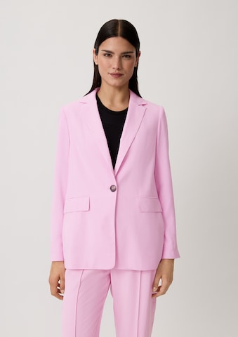 Blazer comma casual identity en rose : devant