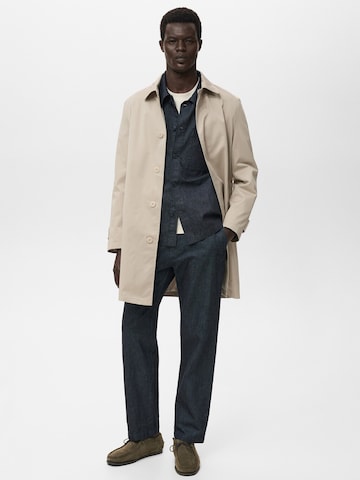 Coupe regular Chemise 'ELECTRA' MANGO MAN en bleu