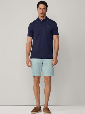 Hackett London Poloshirt in Blau