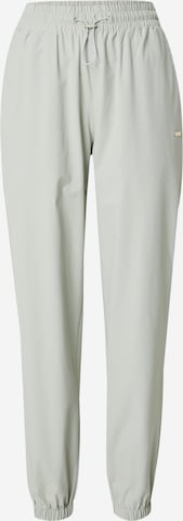 AthleciaTapered Sportske hlače 'Hero' - siva boja: prednji dio