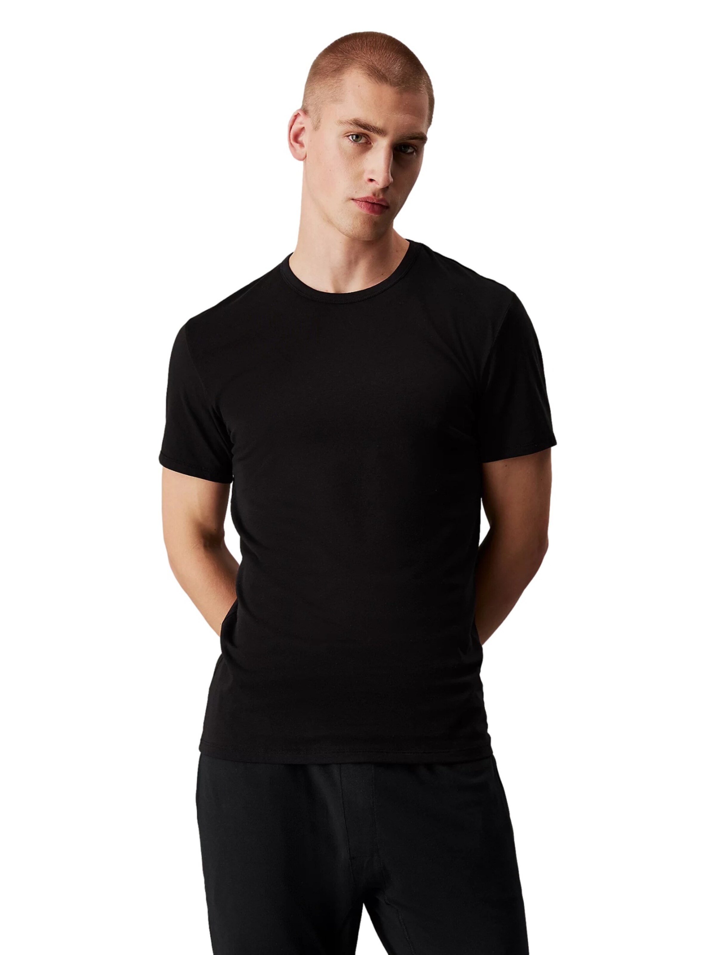 T-Shirt Calvin Klein en mélange de couleurs