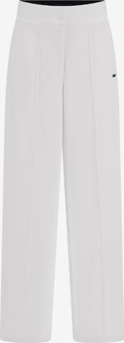 GUESS Wide Leg Hose in Weiß: Vorderseite