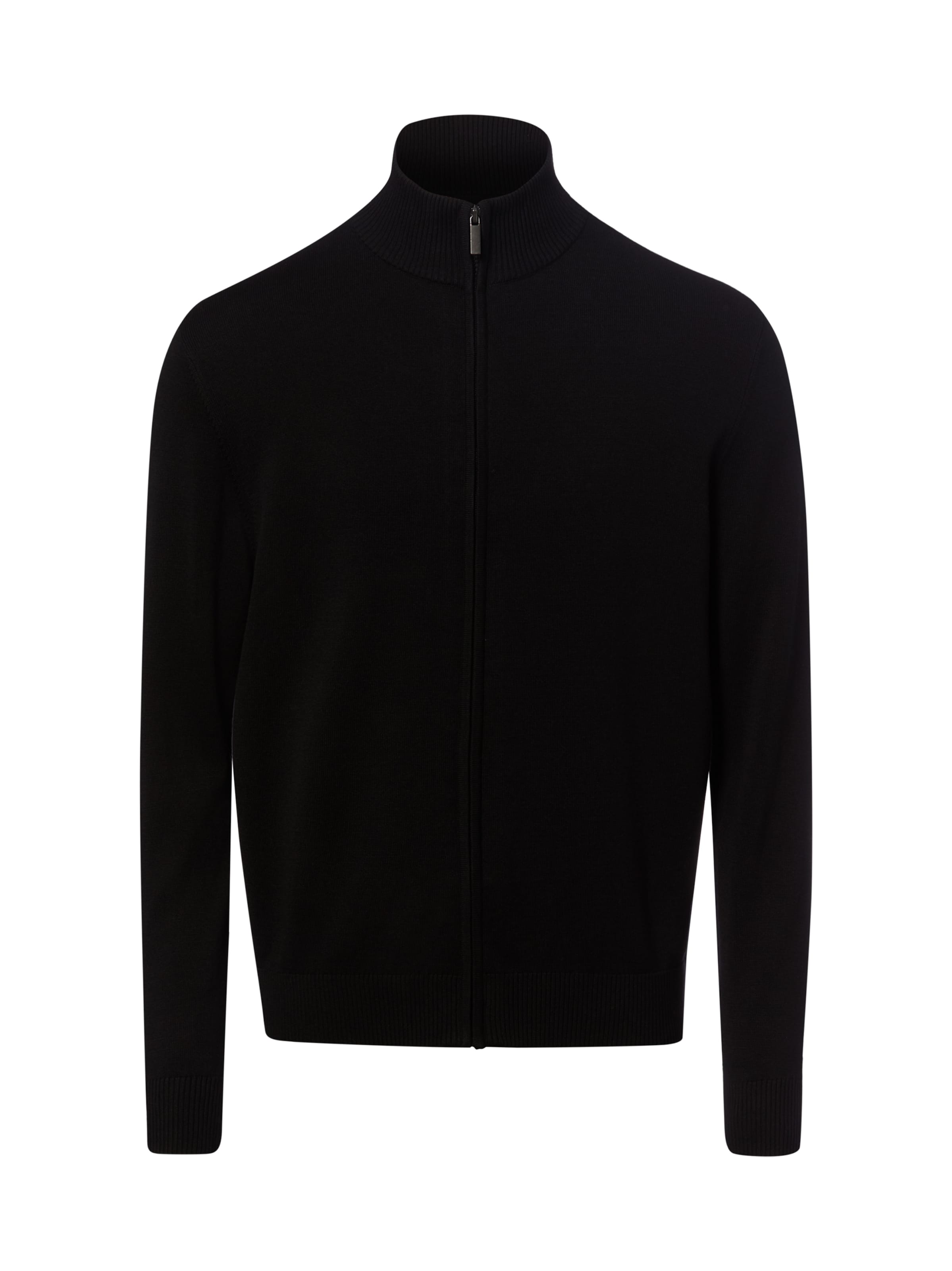 Vestes en maille Nils Sundström en noir : devant
