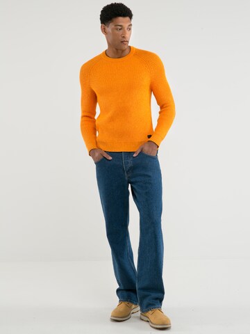 BIG STAR Pullover ' OLSON ' in Orange