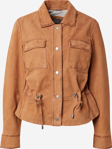 Gipsy Between-Season Jacket 'Amaja' in Brown: front