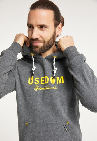 Sweat-shirt 'Usedom' Schmuddelwedda en gris