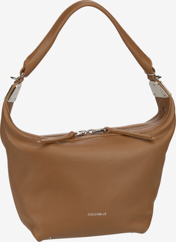Coccinelle Shoulder Bag 'Mintha' in Brown: front