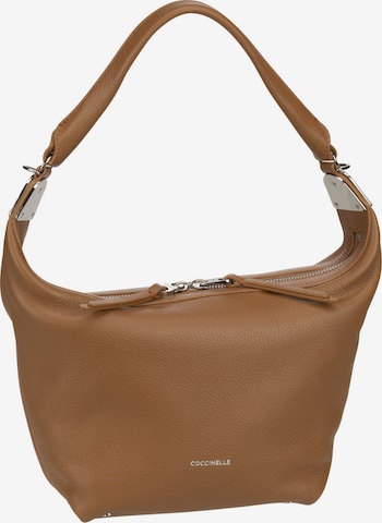 Coccinelle Shoulder Bag 'Mintha' in Brown: front