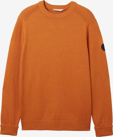 Pullover di TOM TAILOR in arancione: frontale