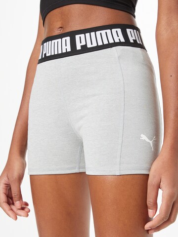 PUMA Skinny Sportbroek in Grijs