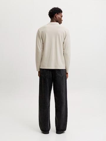 JACK & JONES Tričko 'JJKANE' – béžová