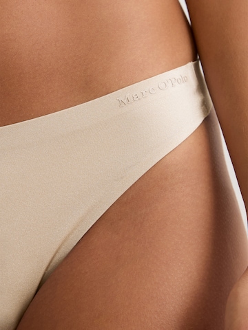 Marc O'Polo - Tanga ' Shiny Second Skin ' en beige