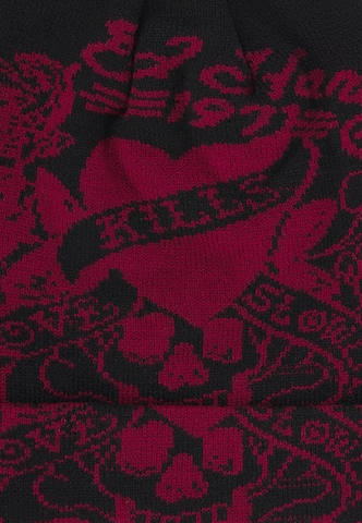 melns Ed Hardy Cepure 'Love Kills Slowly'