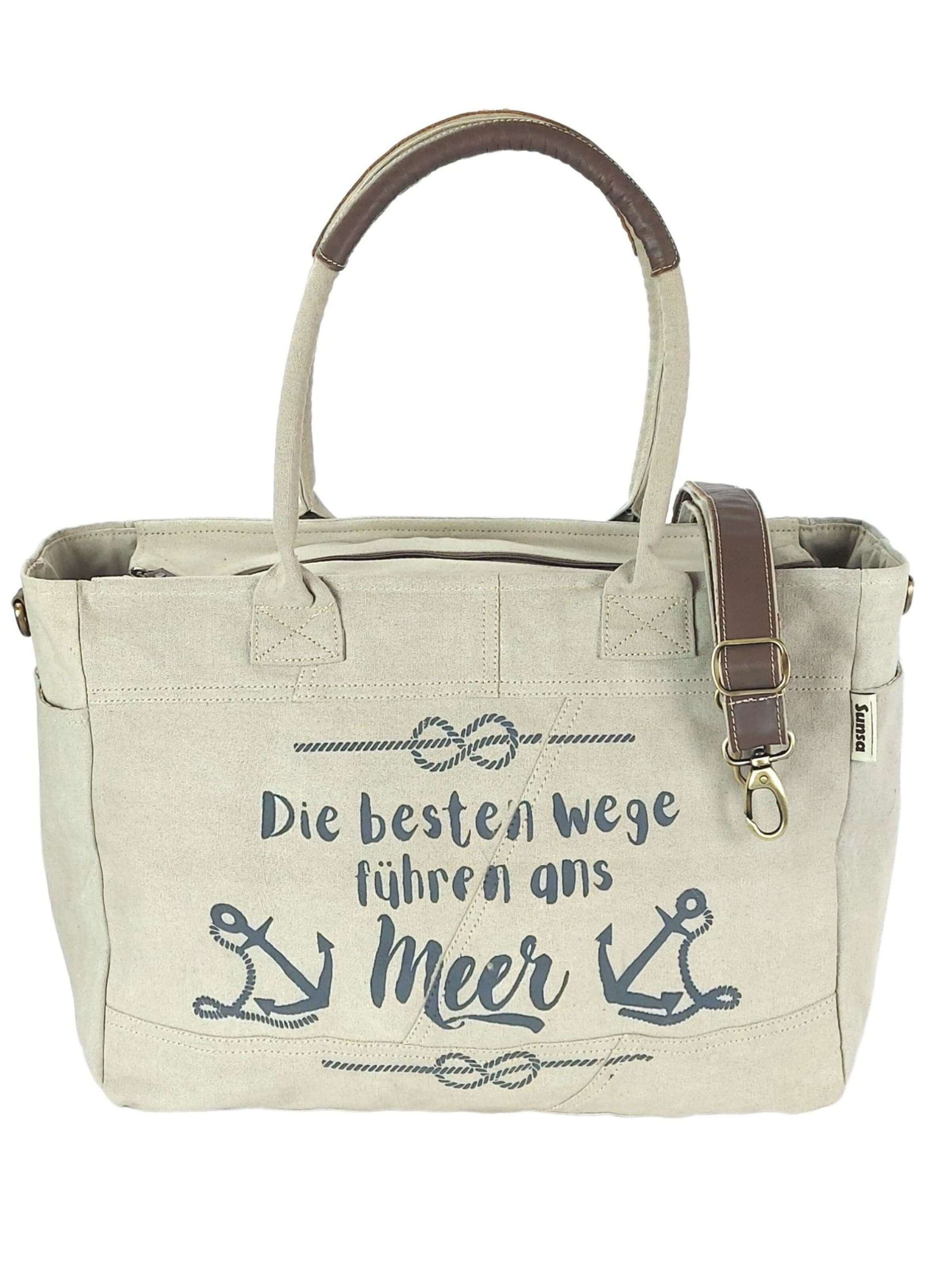 Sunsa Weekender 'Sunsa'‌‌‌‌‌ in Beige: Vorderseite