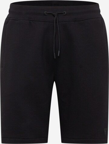 GUESS Loosefit Broek 'ALDWIN' in Zwart: voorkant