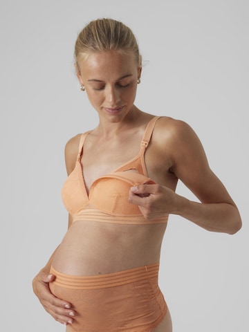 Invisible Soutien-gorge d’allaitement 'HAILEE' MAMALICIOUS en orange