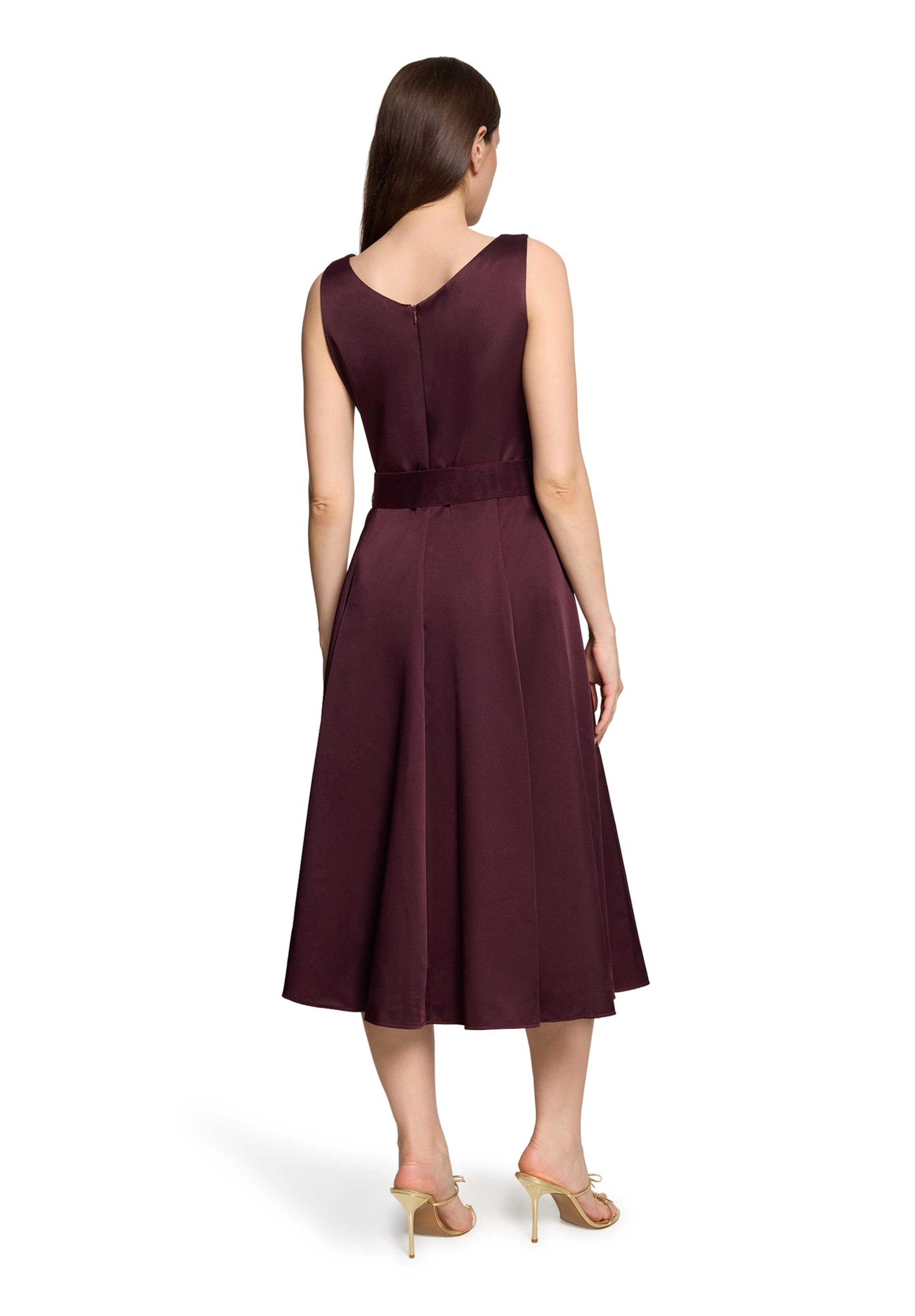 Robe de cocktail Vera Mont en rouge